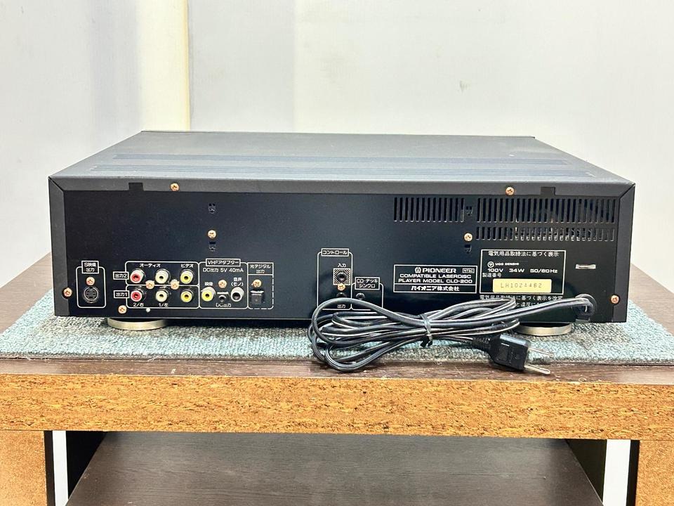 LD/CDプレーヤー PIONEER CLD-200 動作OK 清掃済 パイオニア 完動