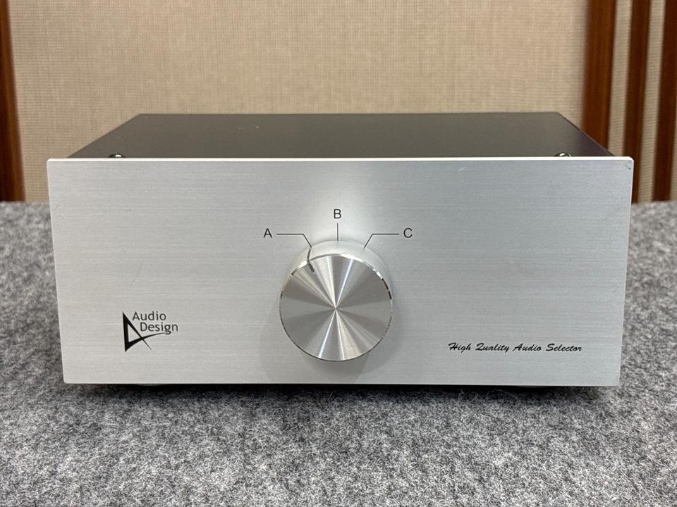 HAS-3L Audio Design ラインセレクター Audiodesign : RCAピン3系統の