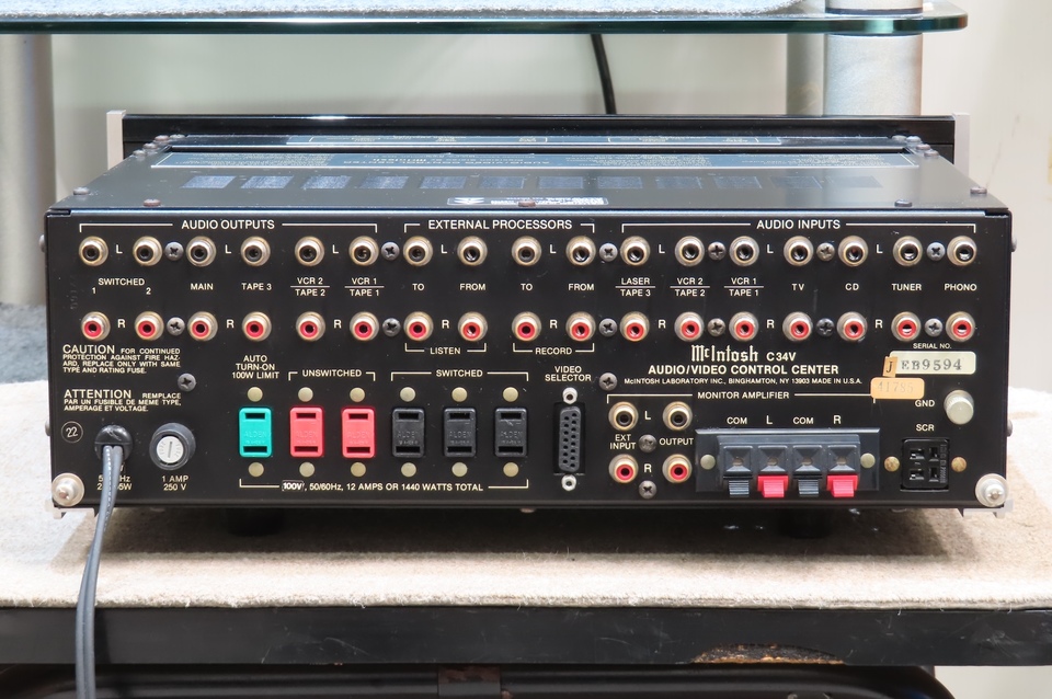 C34V McIntosh - 中古オーディオ 高価買取・販売 ハイファイ堂