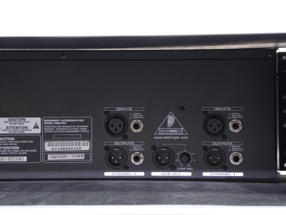 FBQ6200 BEHRINGER - 中古オーディオ 高価買取・販売 ハイファイ堂