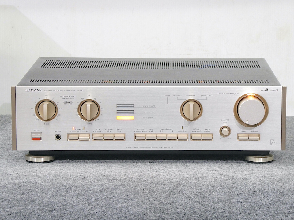 L-430 LUXMAN - 中古オーディオ 高価買取・販売 ハイファイ堂