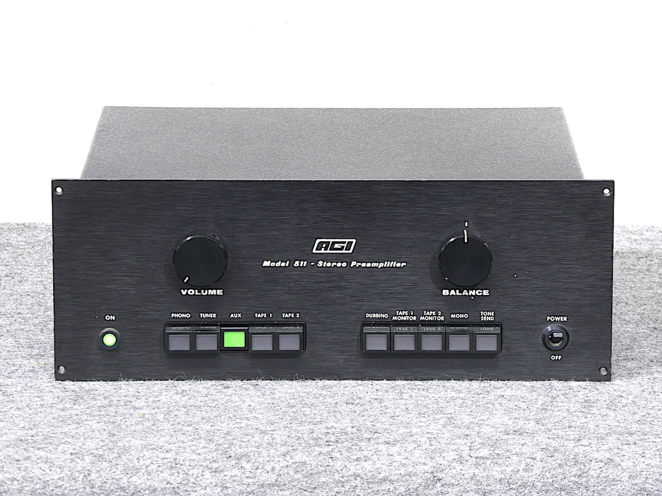 AGI Model 511 ステレオプリアンプ 本体 MODEL 511 AGI - 中古オーディオ 高価買取・販売 ハイファイ堂