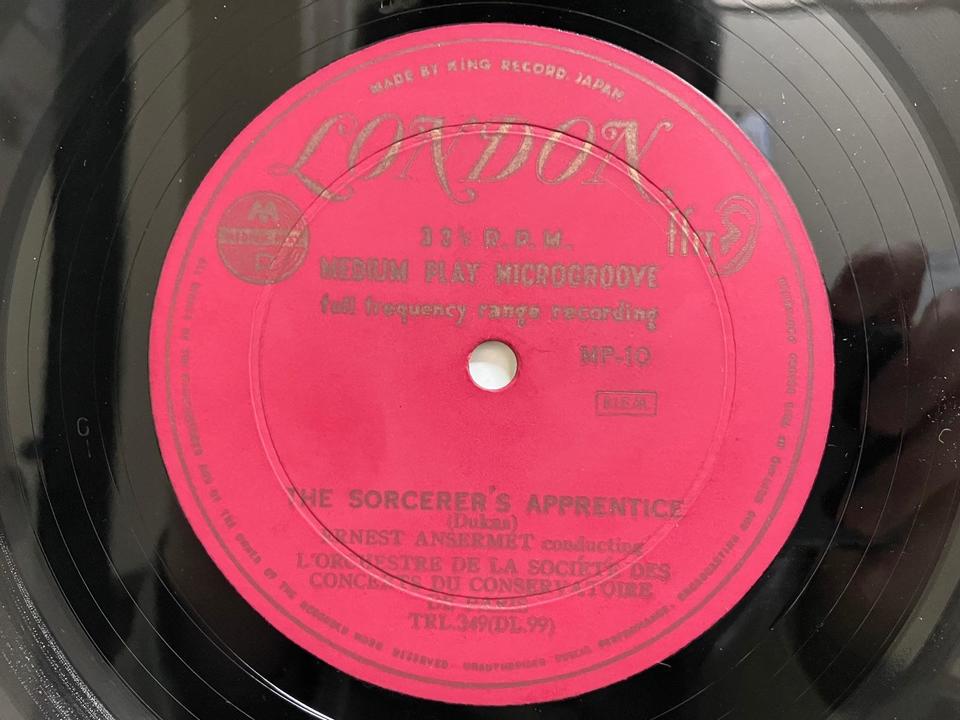 LONDON RECORDS MP規格(10インチ盤/ffrr/フラットエッジ/MONO)5枚