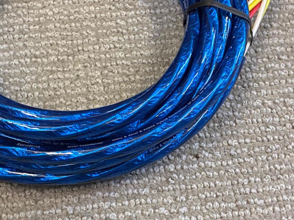 Zonotoneスピーカーケーブル 6NSP-4400Meister 2m×2本 スピーカーケーブル - Zonotone（ゾノトーン）公式サイト