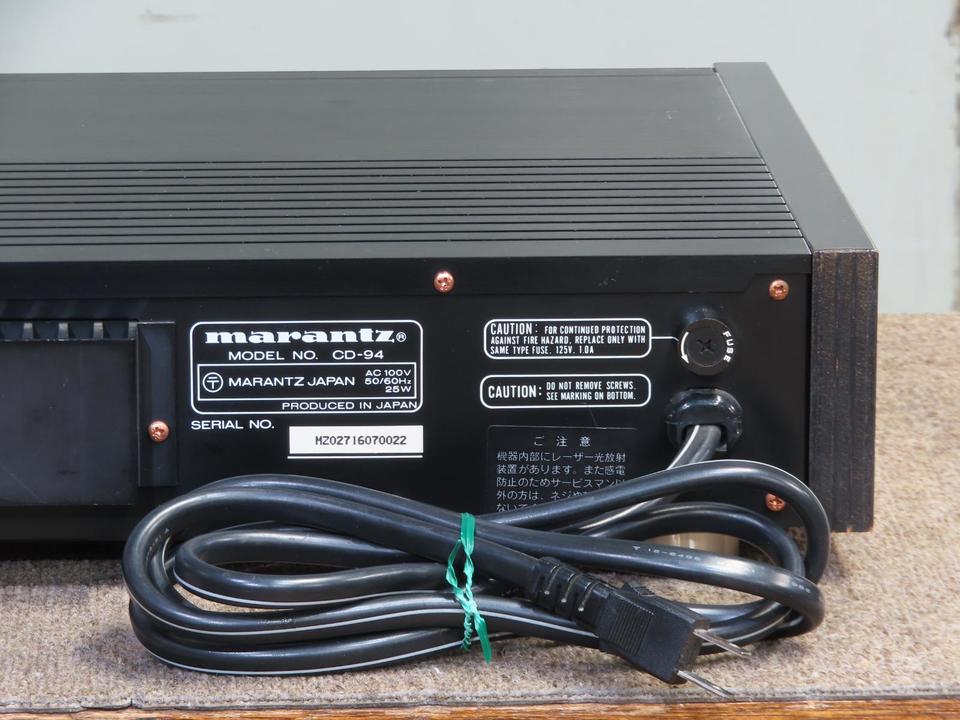 CD-94 marantz - 中古オーディオ 高価買取・販売 ハイファイ堂
