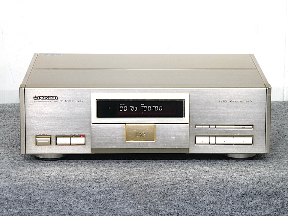 【極美品】パイオニア CDプレーヤー PD-T07HS Limited PD-T07HS Limited Pioneer - 中古オーディオ 高価買取・販売 ハイファイ堂