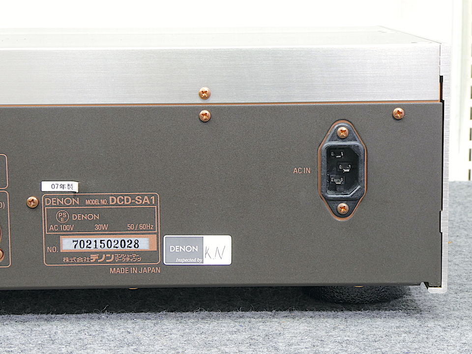 DCD-SA1 DENON - 中古オーディオ 高価買取・販売 ハイファイ堂