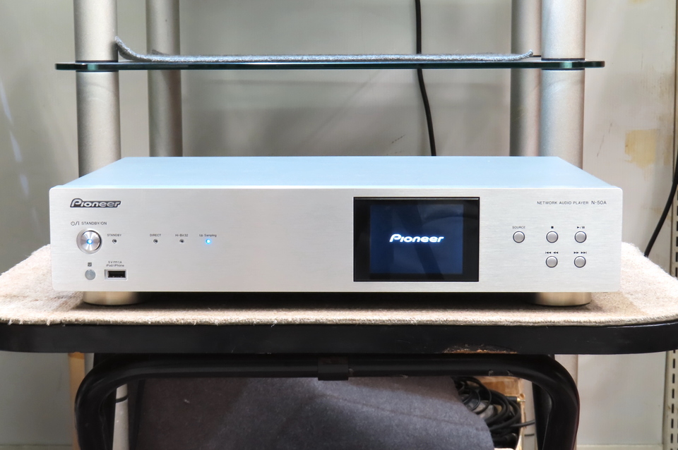Pioneer N-50A ネットワークプレーヤー 美品 完動品　本体のみ N-50A Pioneer - 中古オーディオ 高価買取・販売 ハイファイ堂