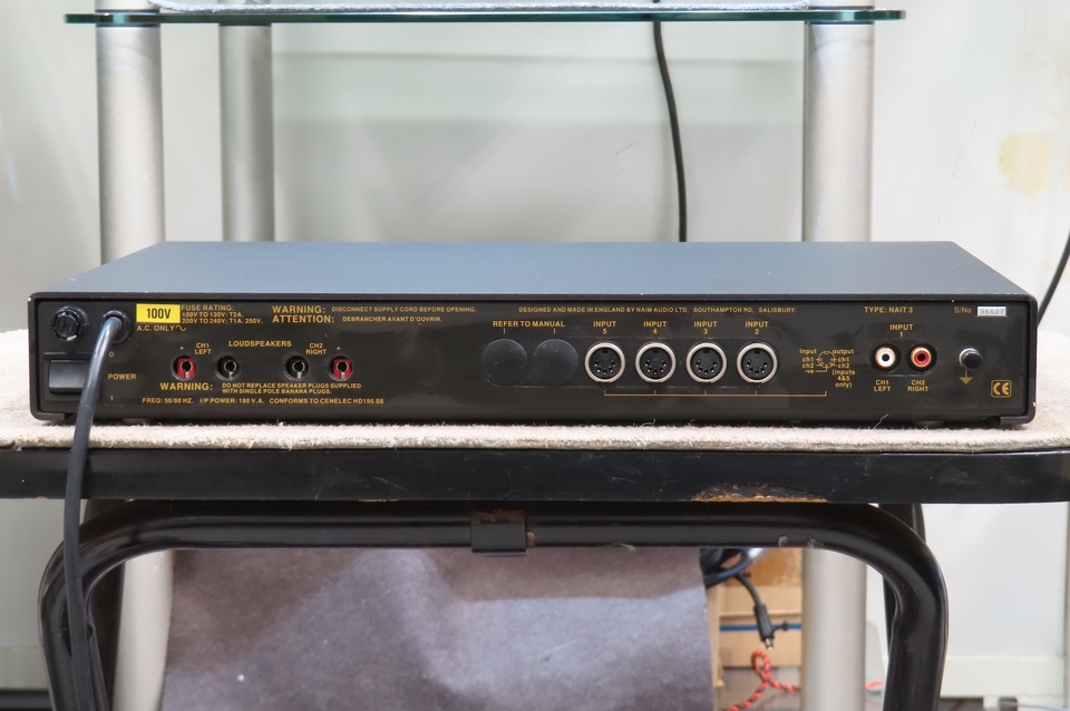 ネイムオーディオ naim audio 電源　通電確認済 NAIT3 NAIM AUDIO - 中古オーディオ 高価買取・販売 ハイファイ堂