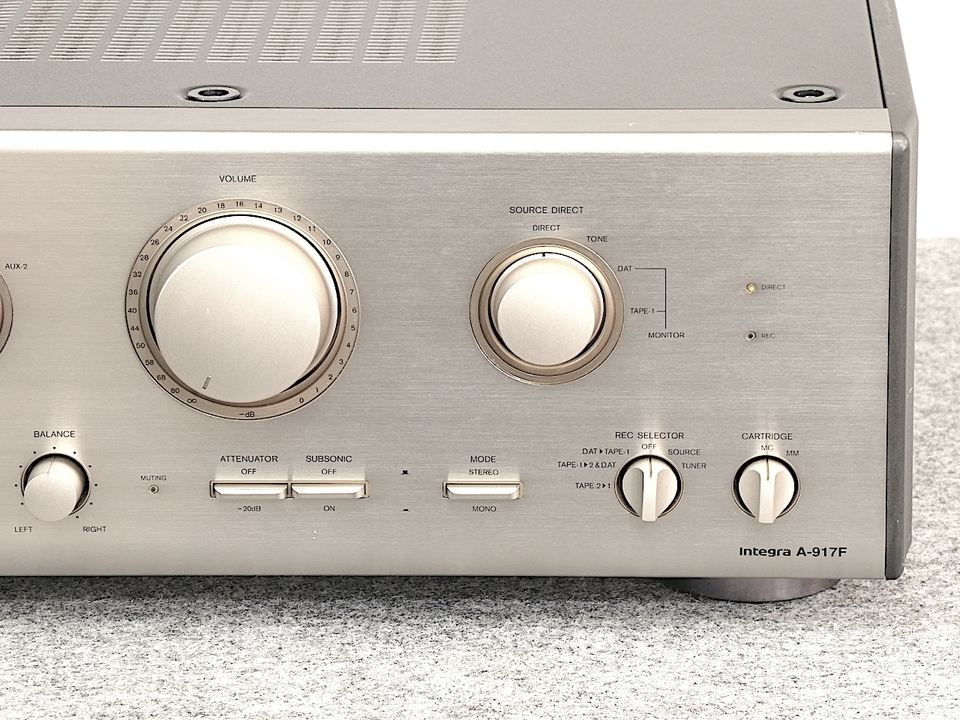 Integra A-917F ONKYO - 中古オーディオ 高価買取・販売 ハイファイ堂