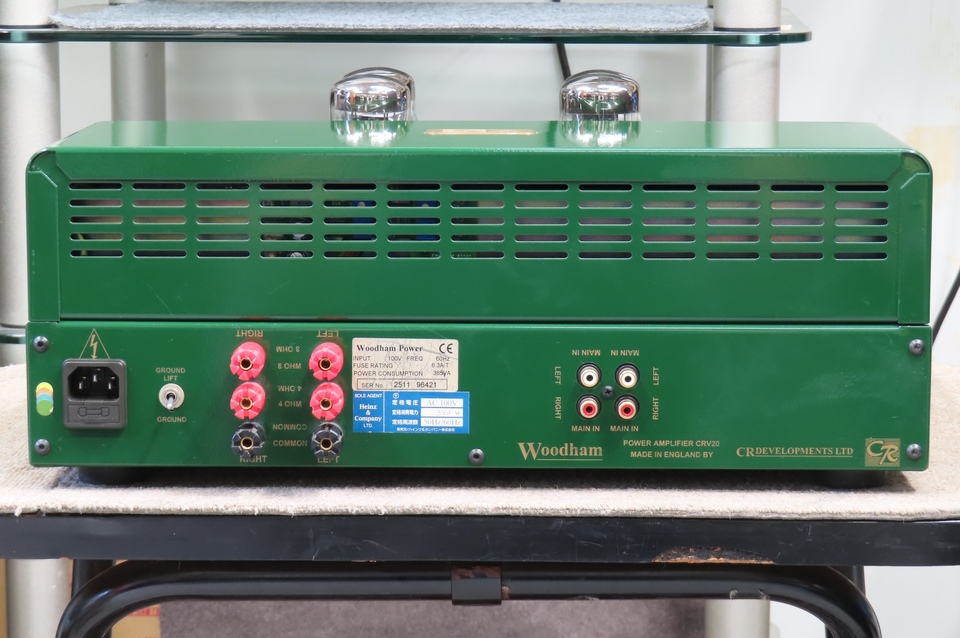 Woodman KT88 POWER AMPLIFIER フォトフレーム WOODHAM KT88 C.R.DEVELOPMENTS - HiFi-Do McIntosh/JBL/audio