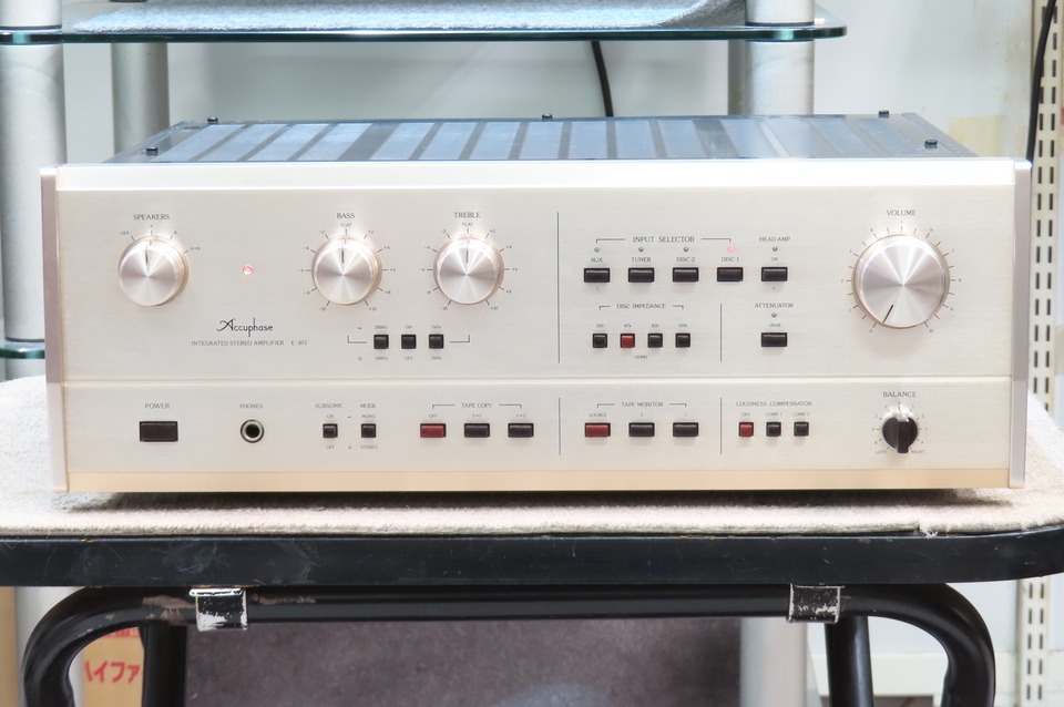 E-301 Accuphase - 中古オーディオ 高価買取・販売 ハイファイ堂