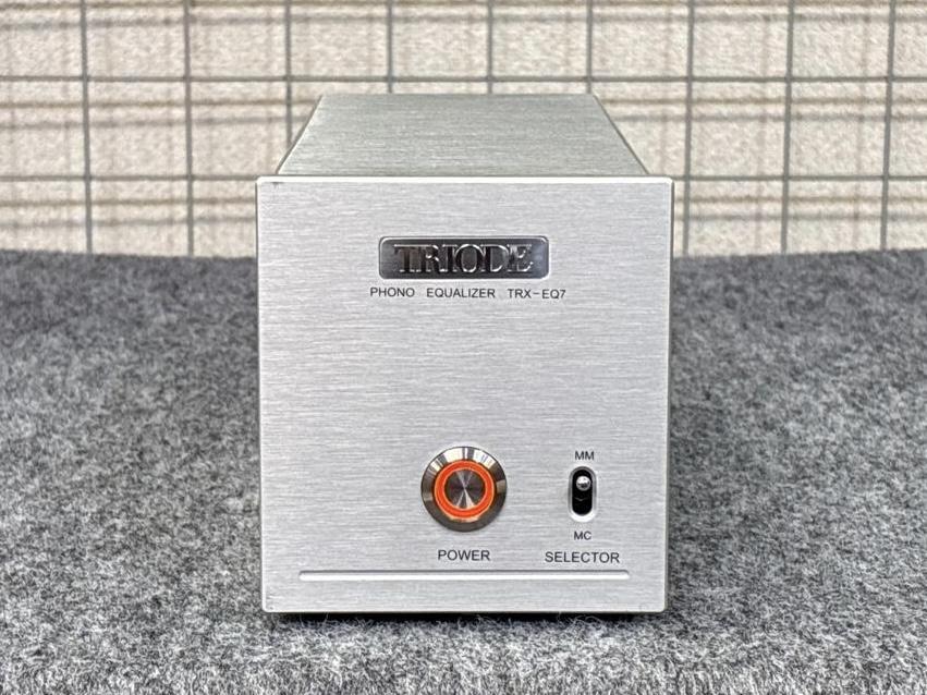 TRIODE TRX-EQ7 フォノイコライザー 動作良好 美品 MM/MC対応 TRIODE TRX-EQ7 フォノイコライザーアンプ | TRIODE | シマムセン