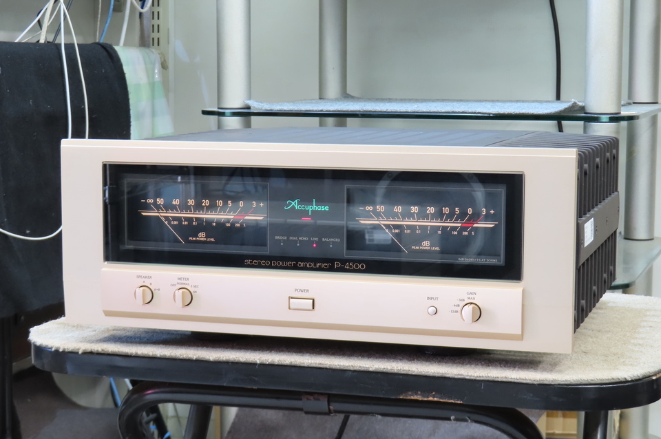 Accuphase P-4500中古 P-4500 Accuphase - 中古オーディオ 高価買取・販売 ハイファイ堂
