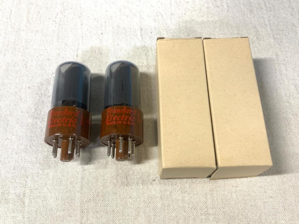 Standard Electric 6V6GTY 真空管 本体　元箱付き Standard Electric 6V6GTY 10個おまとめ ビーム管 出力管 音響機材
