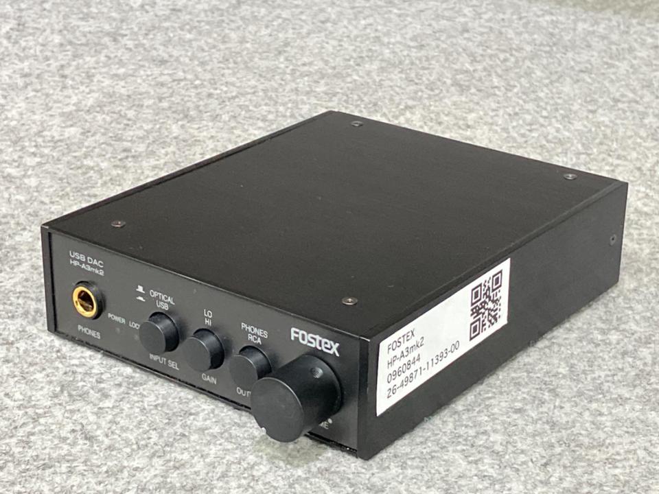 HP-A3MK2 FOSTEX - 中古オーディオ 高価買取・販売 ハイファイ堂