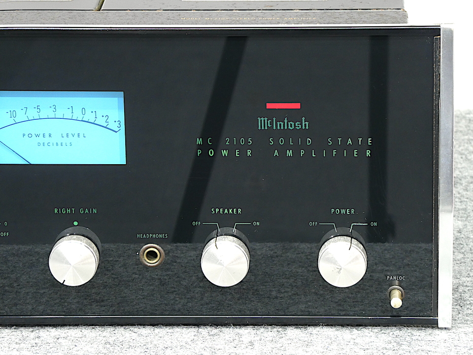 値下げ！7/15まで限定！激安McIntosh マッキントッシュ MC 2105 MC2105 McIntosh - 中古オーディオ 高価買取・販売 ハイファイ堂