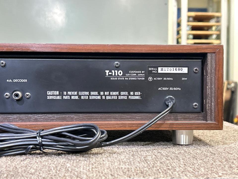 T-110 LUXMAN - 中古オーディオ 高価買取・販売 ハイファイ堂