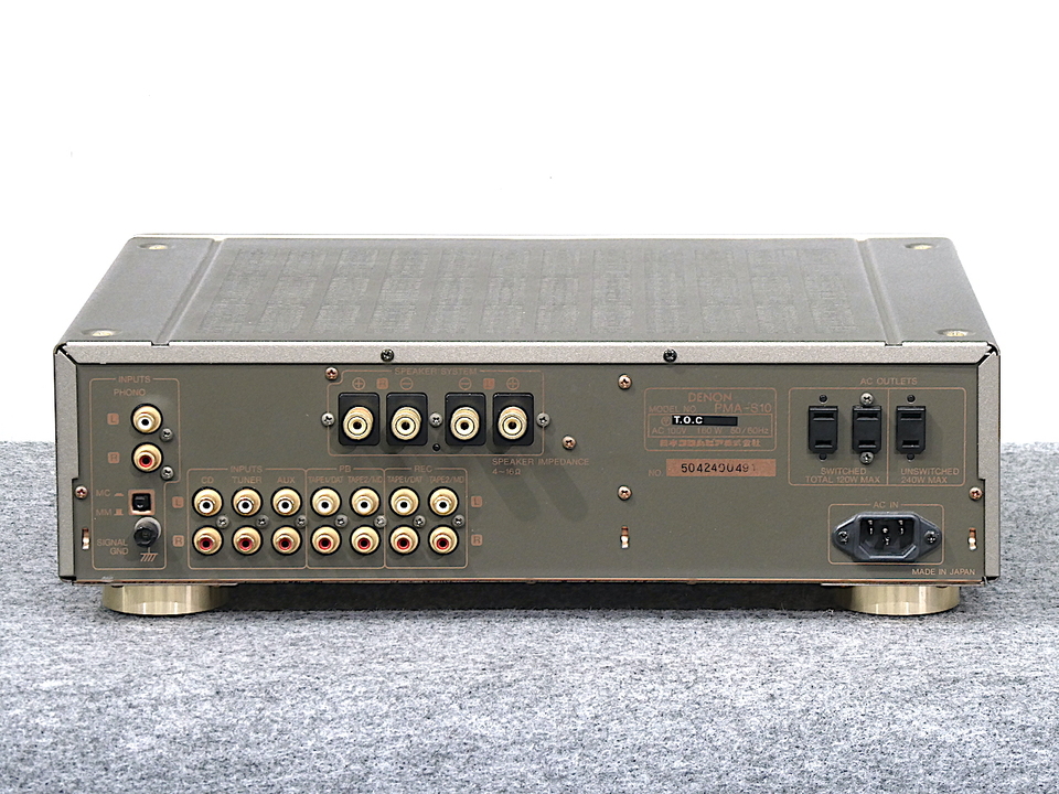 PMA-S10 DENON - 中古オーディオ 高価買取・販売 ハイファイ堂