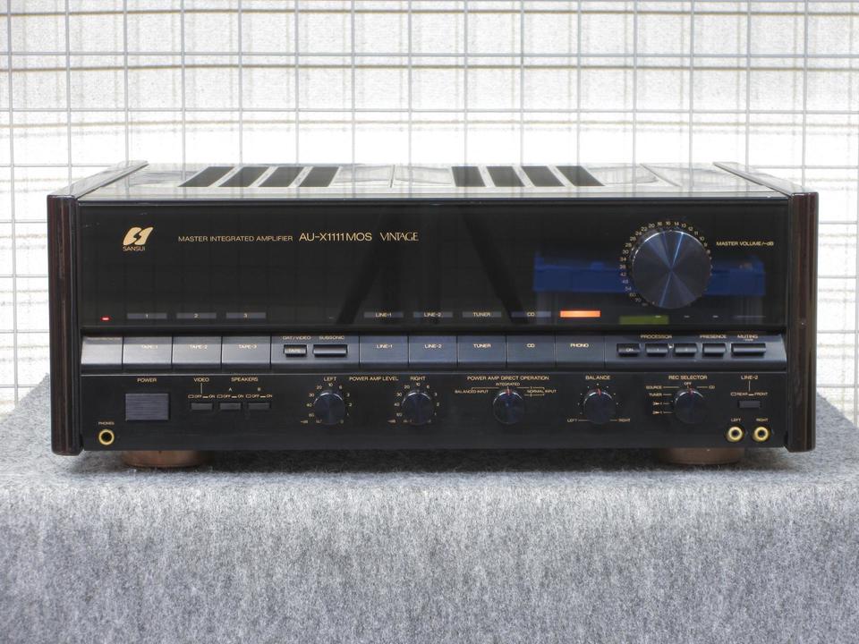 AU-X1111MOS VINTAGE SANSUI - 中古オーディオ 高価買取・販売