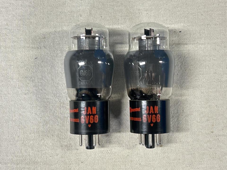 JAN 6V6G 真空管 Canadian Marconiペア 6V6G Marconi - 中古オーディオ 高価買取・販売 ハイファイ堂