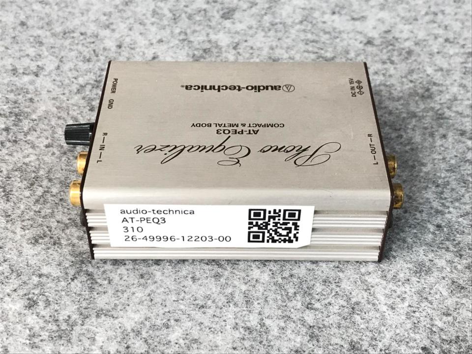 AT-PEQ3 フォノイコライザー audio-technica オーディオテクニカ