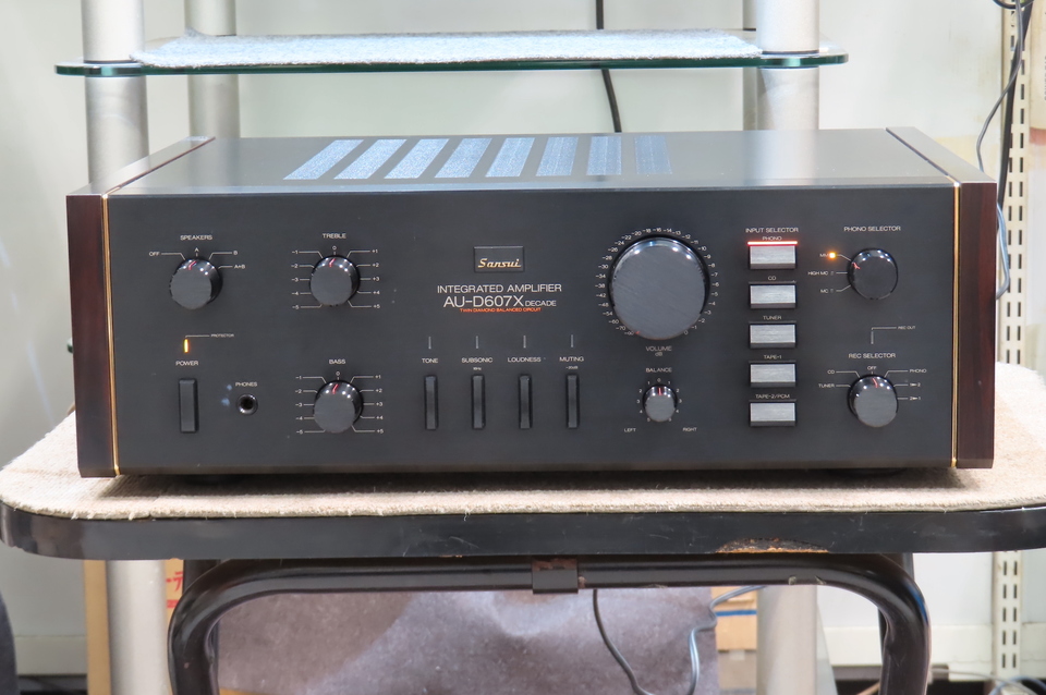 AU-D607X DECADE SANSUI - 中古オーディオ 高価買取・販売 ハイファイ堂