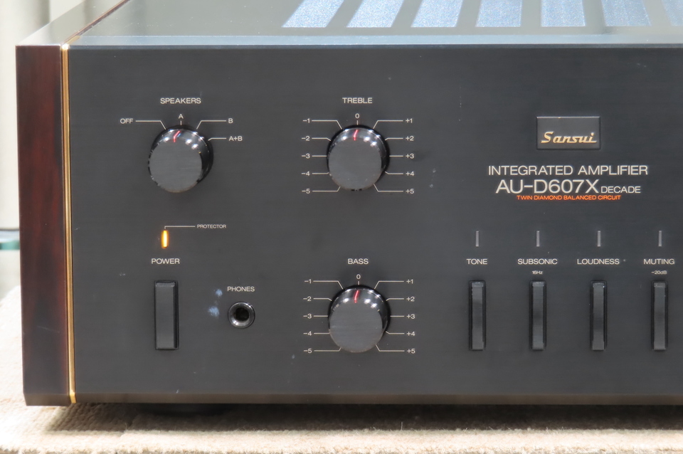 AU-D607X DECADE SANSUI - 中古オーディオ 高価買取・販売 ハイファイ堂