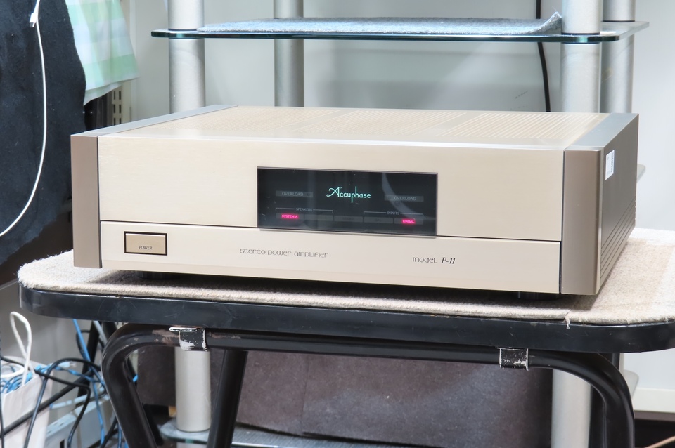 【即決可】Accuphase P-11 ステレオパワーアンプ(送料込) P-11 Accuphase - 中古オーディオ 高価買取・販売 ハイファイ堂