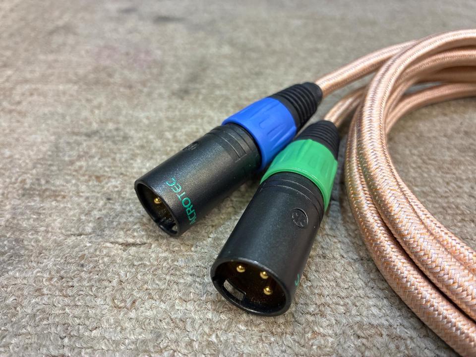 ACROTEC XLRバランスケーブル ペア 6N-A2030 アクロテック ACROTEC XLR
