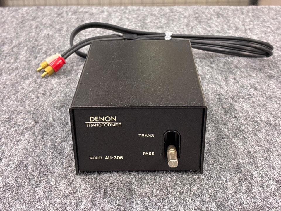 DENON AU-305 昇圧トランス 動作未確認品 中古品 AU-305 DENON - 中古オーディオ 高価買取・販売 ハイファイ堂