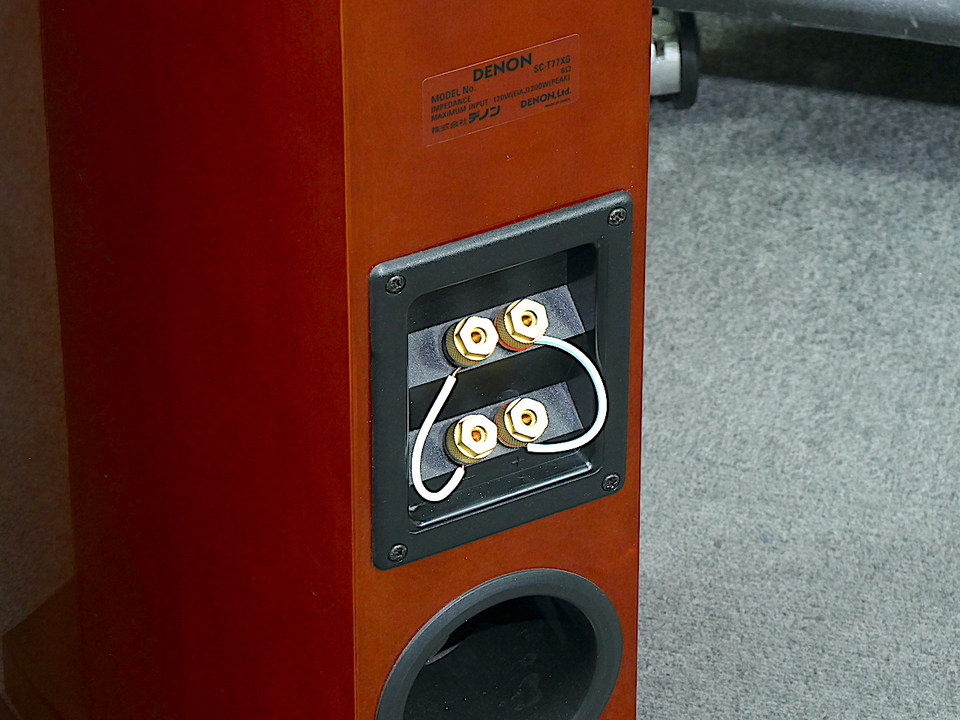 Denon SC-T77XG スピーカーペア　デノン トールボーイ SC-T77XG DENON - 中古オーディオ 高価買取・販売 ハイファイ堂