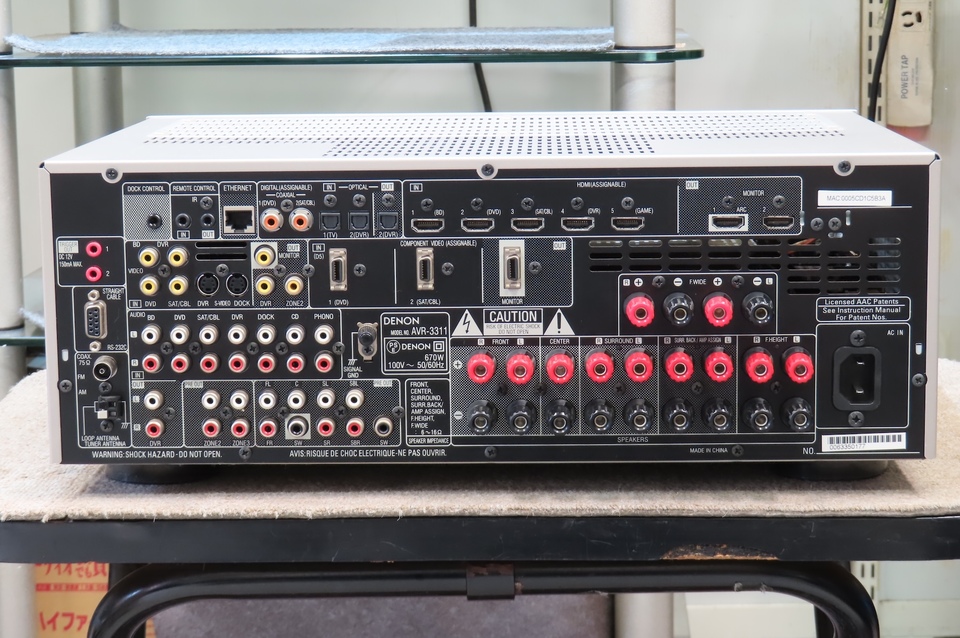AVR-3311 DENON - 中古オーディオ 高価買取・販売 ハイファイ堂