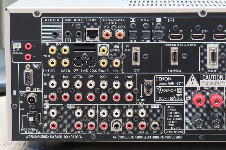 AVR-3311 DENON - 中古オーディオ 高価買取・販売 ハイファイ堂
