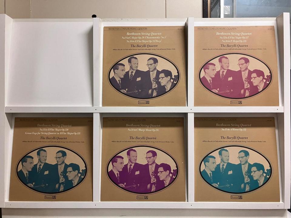 バリリ四重奏団 ベートーヴェン弦楽四重奏曲全集10枚組 - 中古