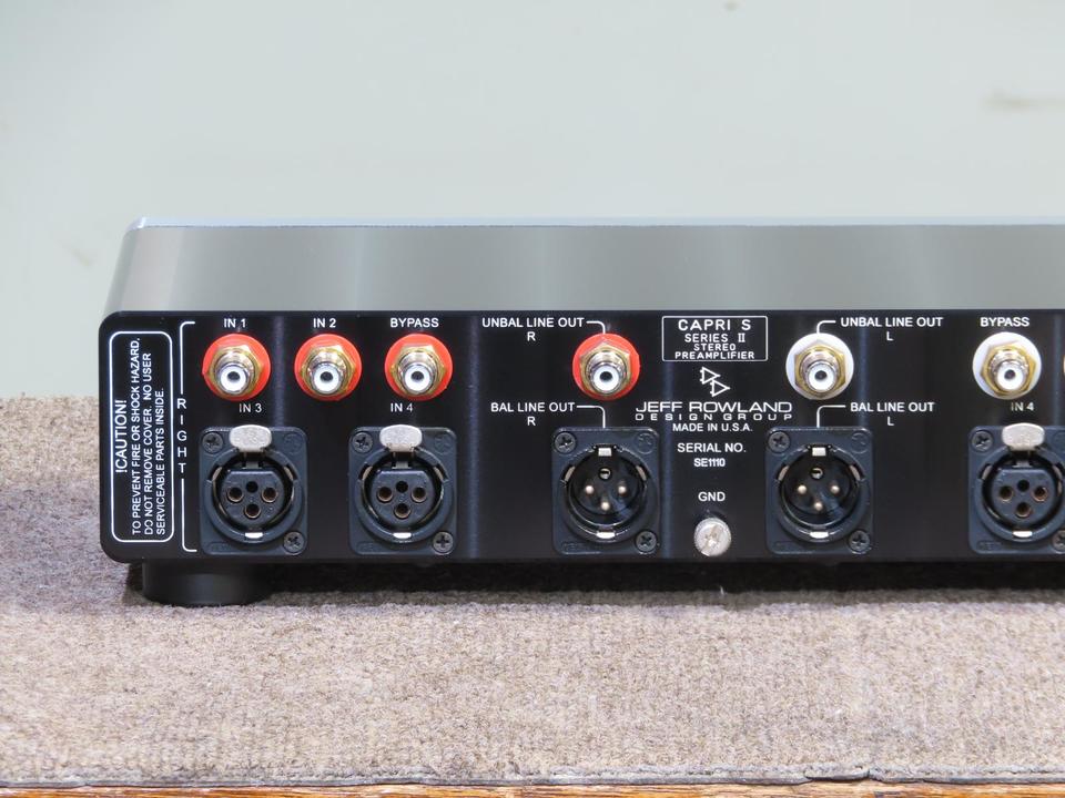 CAPRI S2 Jeff Rowland - 中古オーディオ 高価買取・販売 ハイファイ堂