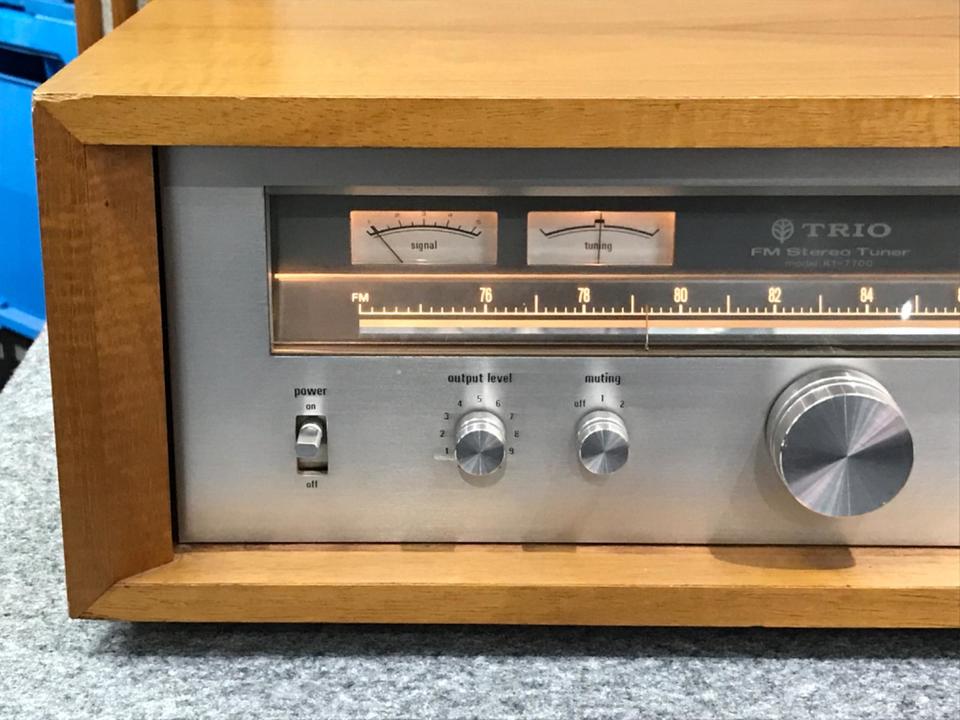 TRIO トリオ KT-7700 チューナー 通電確認済み 動作未確認 【公式通販】