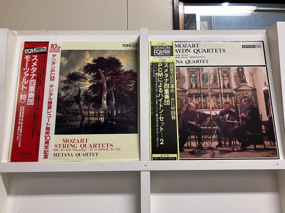 スメタナ四重奏団/DENON PCMデジタル盤(MASTER SONIC含む)5枚セット