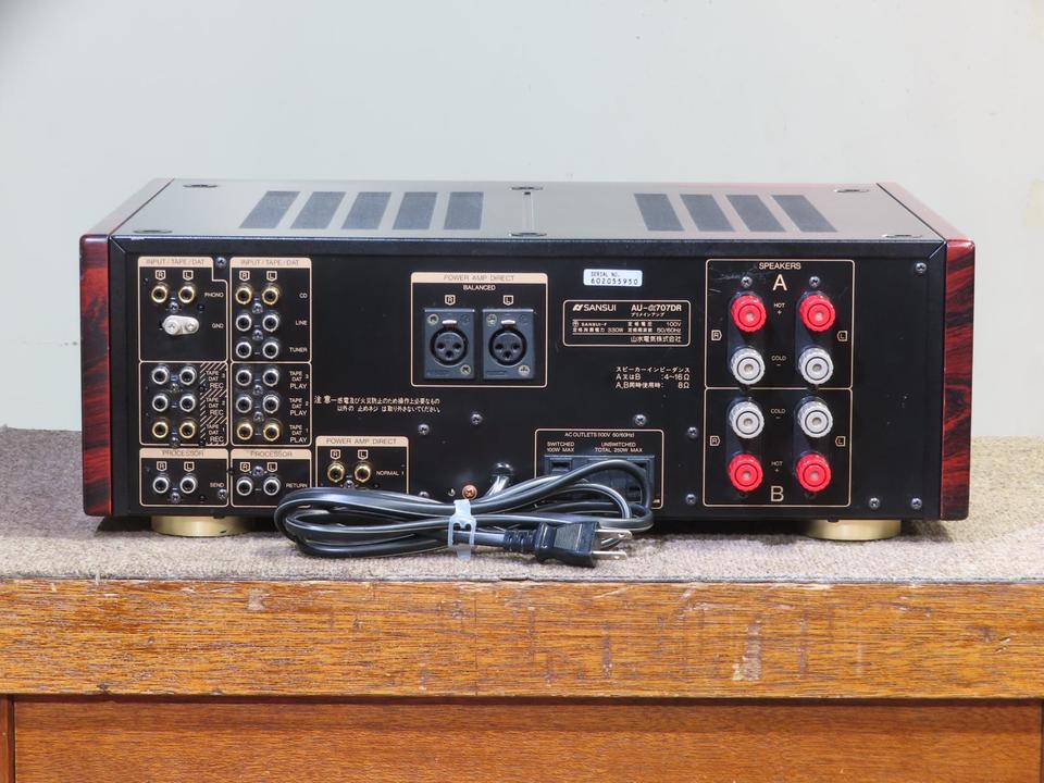 AU-α707DR SANSUI - 中古オーディオ 高価買取・販売 ハイファイ堂