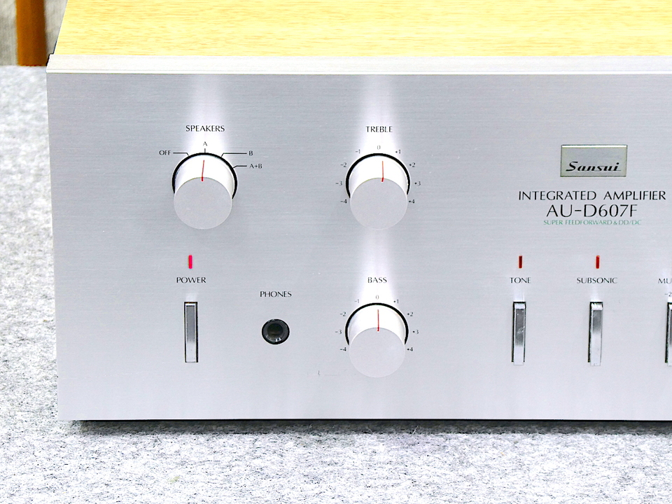 AU-D607F SANSUI - 中古オーディオ 高価買取・販売 ハイファイ堂