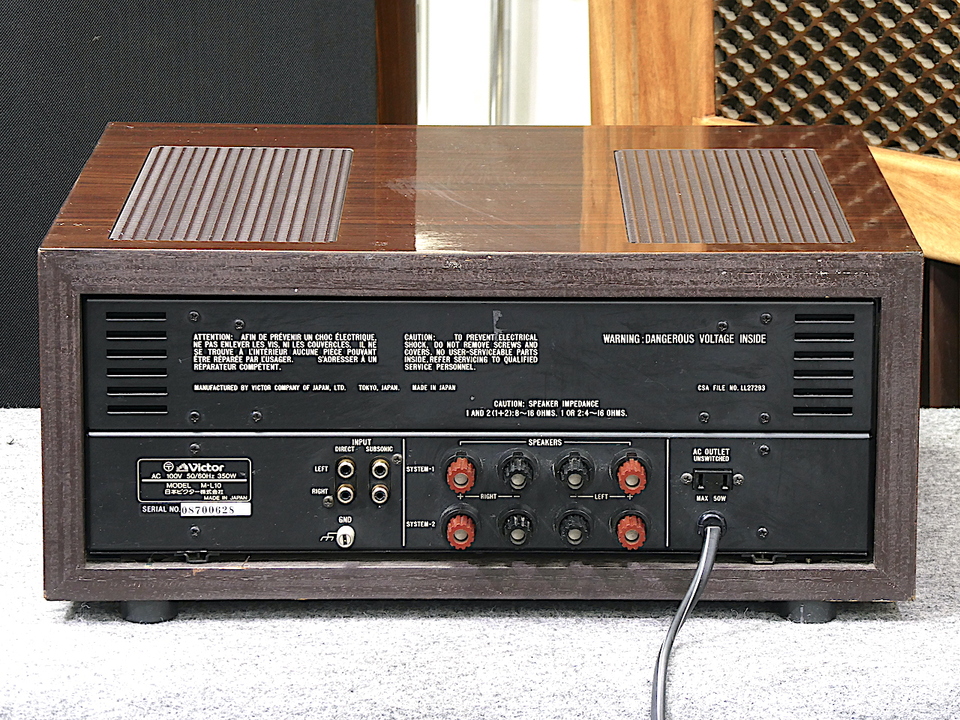 M-L10 Victor - 中古オーディオ 高価買取・販売 ハイファイ堂