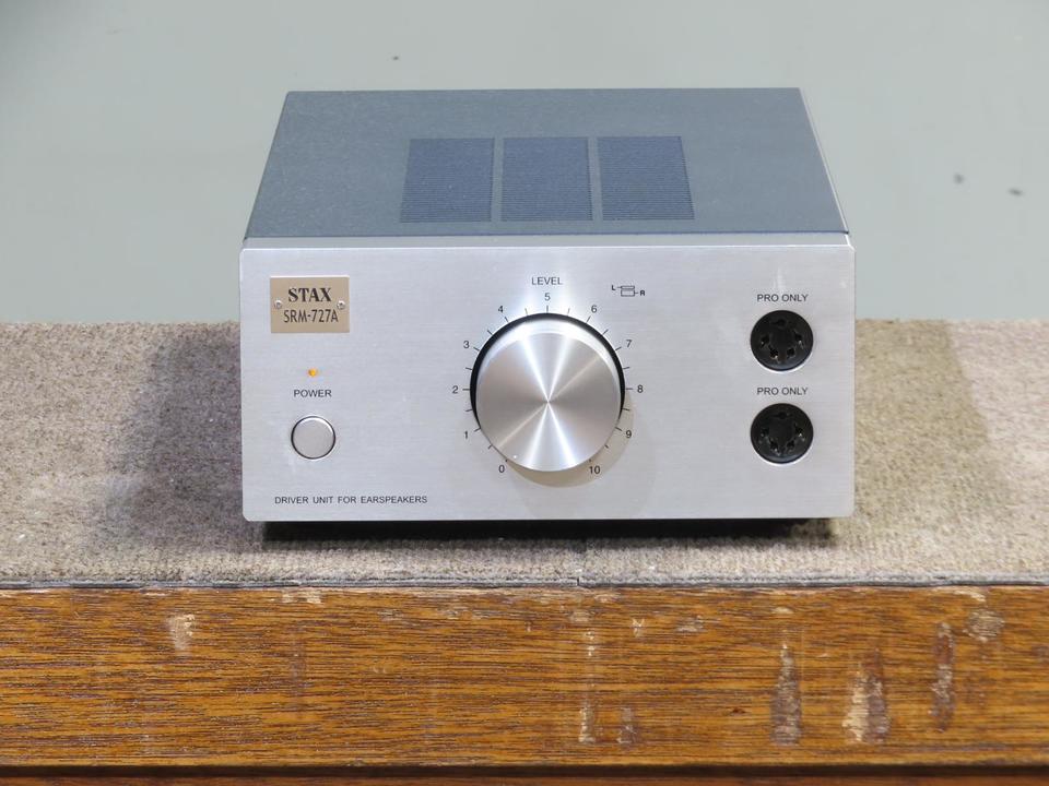 STAX スタックス SRM-727A ヘッドホンアンプ 中古美品 SRM-727A STAX - 中古オーディオ 高価買取・販売 ハイファイ堂