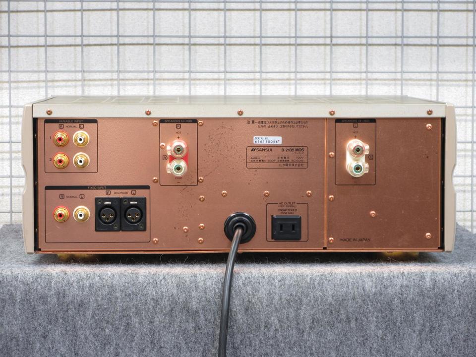 B-2105 MOS vintage SANSUI - 中古オーディオ 高価買取・販売 ハイファイ堂