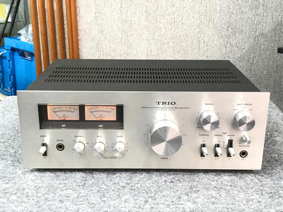 値下げしました！TRIO KA-5100 ステレオインテグレーテッドアンプ 本体 KA-5100 TRIO - 中古オーディオ 高価買取・販売 ハイファイ堂