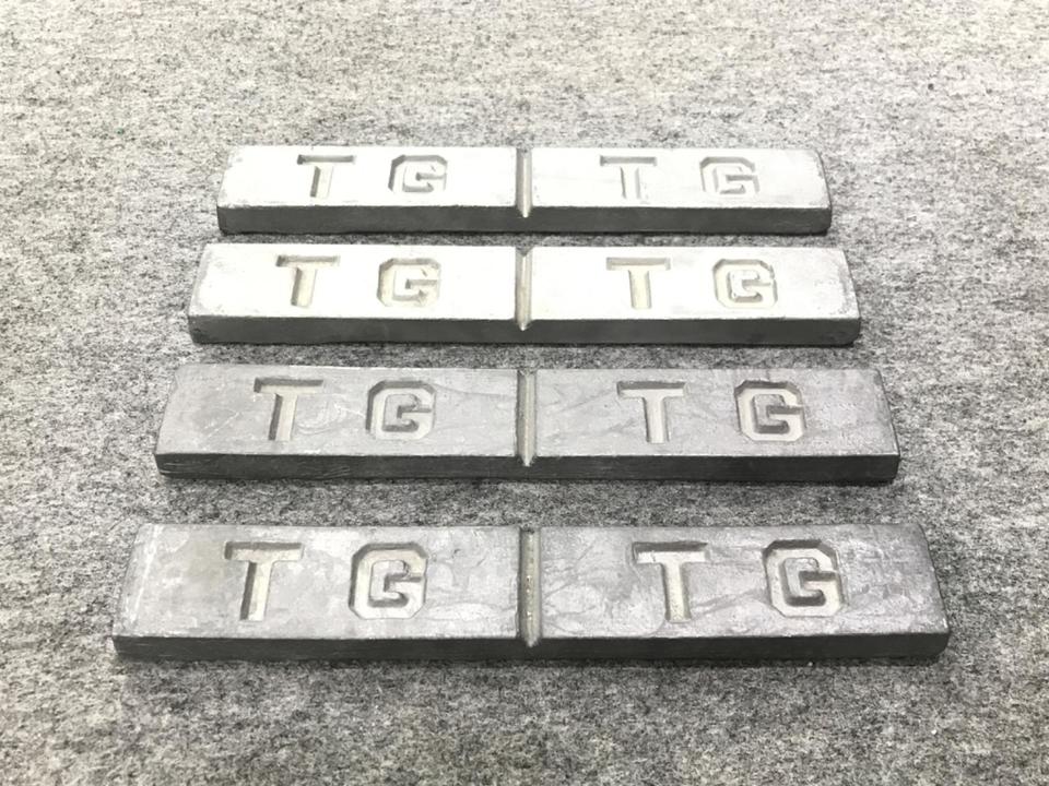 TG メタル社 純鉛 インゴット 2枚 TG メタル社 純鉛 インゴット 2枚 TG