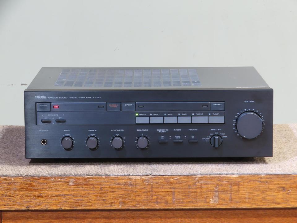 いまだ人気衰えず　純A級　YAMAHA A-750 整備済 A-750 YAMAHA - 中古オーディオ 高価買取・販売 ハイファイ堂