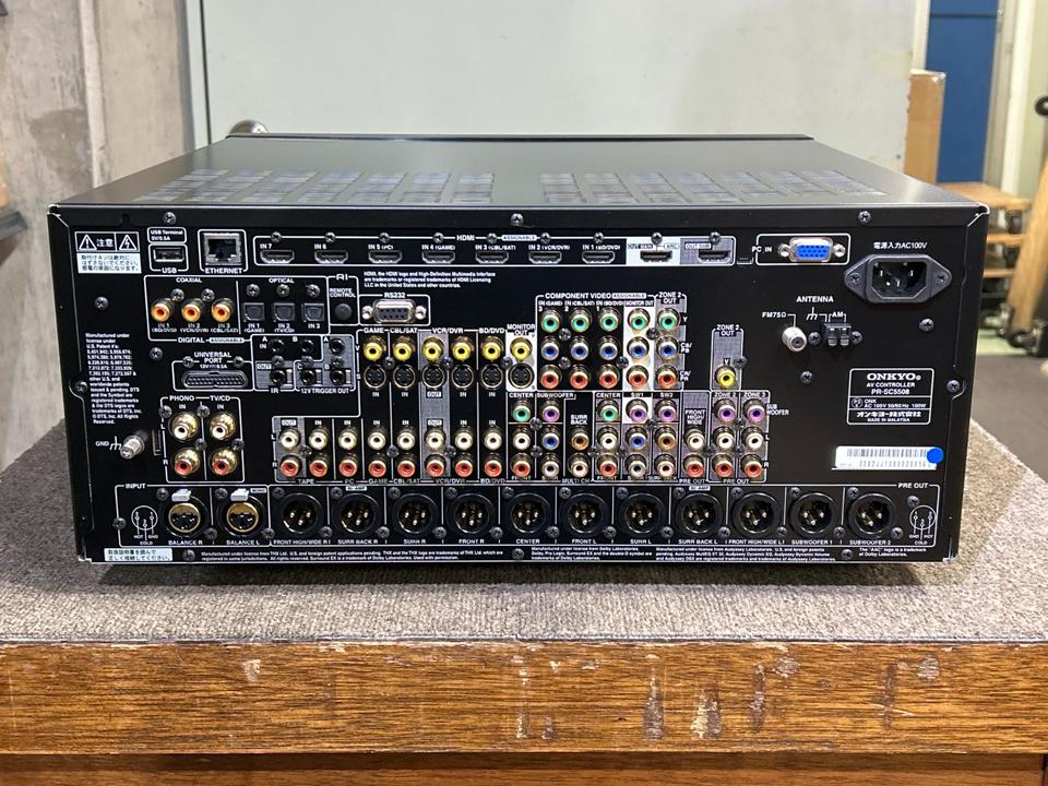 【中古】「非常に良い」ONKYO PR-SC5508(B) PR-SC5508 ONKYO - 中古オーディオ 高価買取・販売 ハイファイ堂