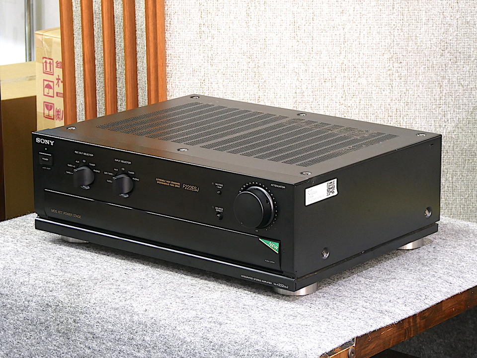SONY　ソニー　TA-F222ESJ　メンテナンス品　整備済　205 TA-F222ESJ SONY - 中古オーディオ 高価買取・販売 ハイファイ堂