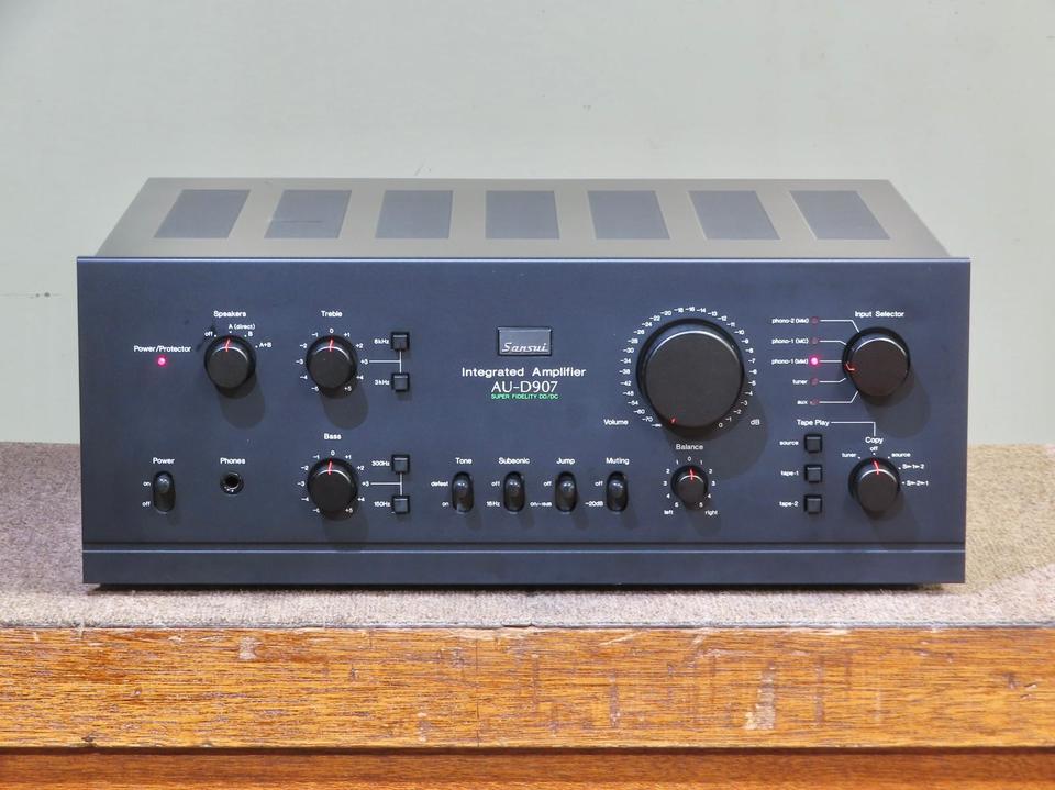 SANSUI AU-D907 ジャンク AU-D907 SANSUI - 中古オーディオ 高価買取・販売 ハイファイ堂