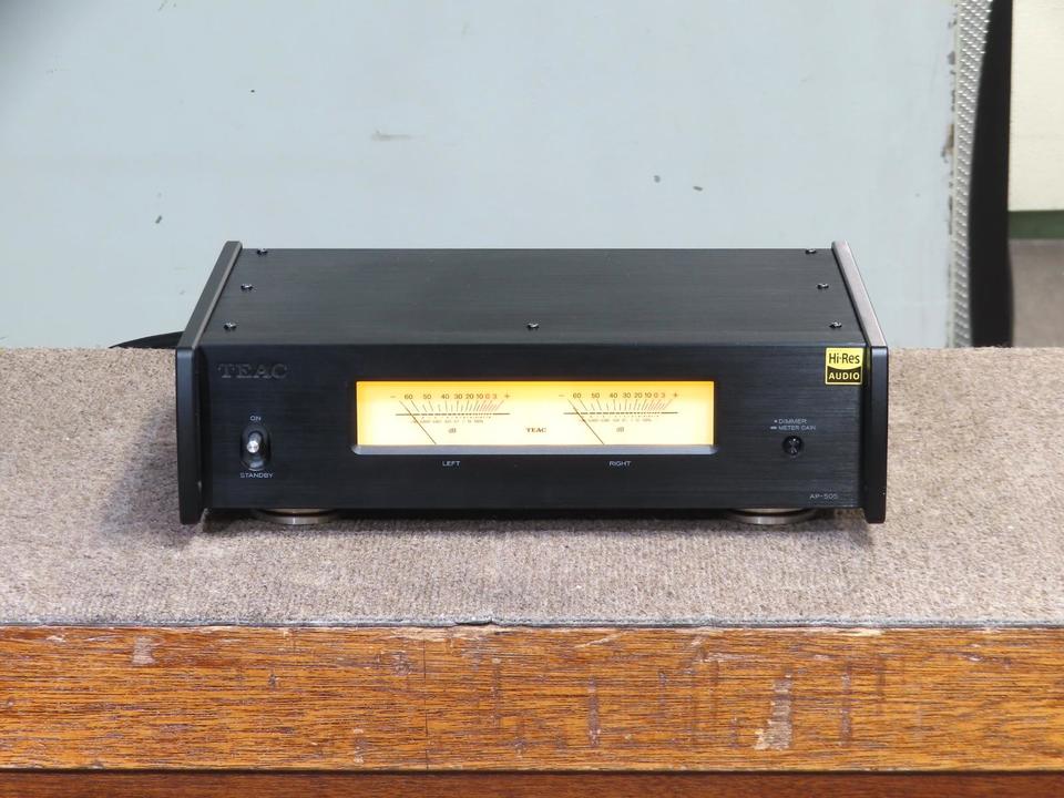 TEAC AP-505 パワーアンプ 元箱あり 動作確認済み AP-505 TEAC - 中古オーディオ 高価買取・販売 ハイファイ堂